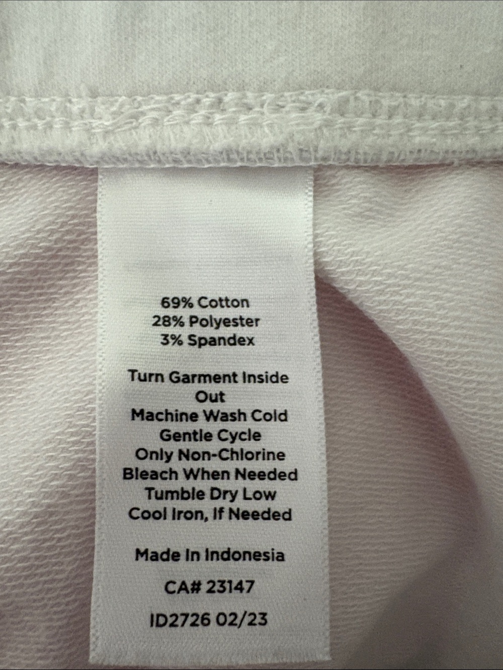 Talbots White Drawstring Capris - Picture 4 of 4